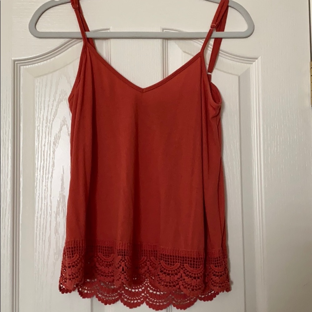 Wet Seal Cami lace bottom top